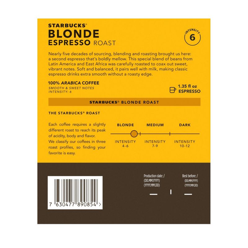Starbucks by Nespresso Vertuo Line Blonde Espresso , 3 of 8