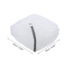 Unique Bargains Folding Thickened Mesh Laundry Bag 488 Cubic-in White 1 Pc - 3 of 4