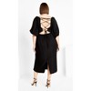 Women's Plus Size Blake Dress - black | CITY CHIC - image 4 of 4