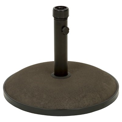 55 Pound Patio Umbrella Base - Brown - Christopher Knight Home: Secure ...