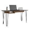PAGED Modern Writing Desk Home Office Desks with USB Port, Computer Desk for Living Room, Study - 4 of 4