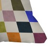 Deny Designs Avenie Modern Craft Harlequin Check Square Indoor Throw Pillow - 3 of 4