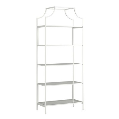 PAGED Tall Bookcase Versatile Book Shelf Modern Storage Shelves with Doors and Sturdy Metal Frame for Personalized Storage