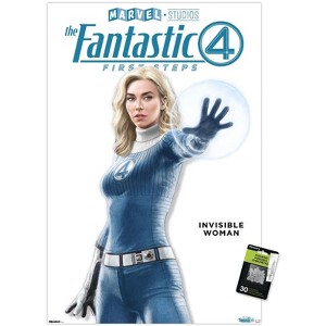 Trends International Marvel Fantastic Four: First Steps (2025) - Invisible Woman Feature Series Unframed Wall Poster Prints - 1 of 4