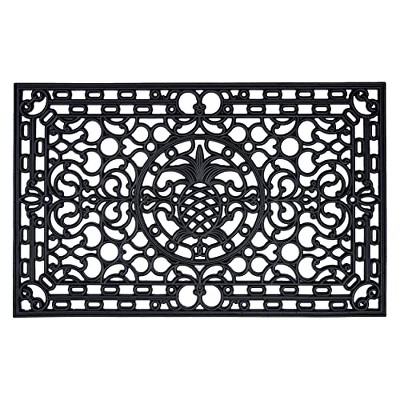 Calloway Mills AZ900083048 Pineapple Heritage Rubber Doormat, 30" x 48"