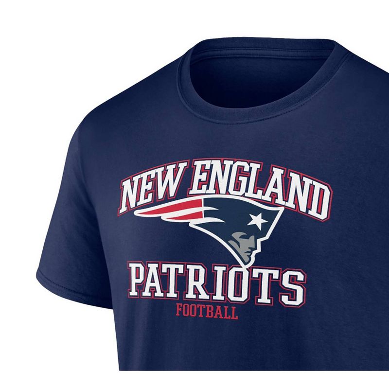 NFL New England Patriots Short Sleeve Core Big &#38; Tall T-Shirt, 3 of 4