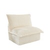 CAVINAS Couches for Living Room Deep Seat Sofa Couch Corduroy Slip-covered Armchair with Cushion and Pillows - 4 of 4