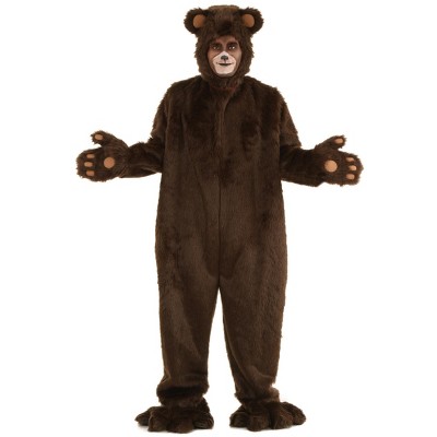 HalloweenCostumes.com Adult Deluxe Furry Brown Bear Costume