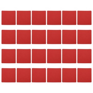 Unique Bargains Waterproof Nylon Classroom Decoration Square Carpet Spot 24 Pcs - 1 of 3