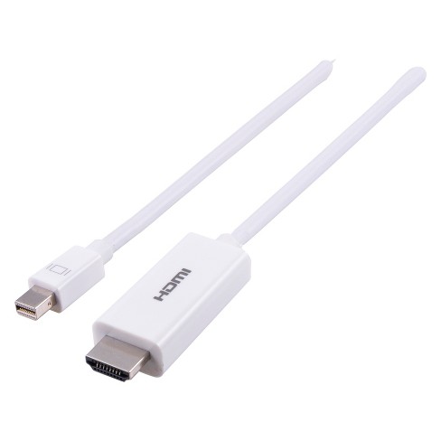 dejligt at møde dig er der At give tilladelse Philips 6' Mini Displayport To Hdmi Cable - White : Target