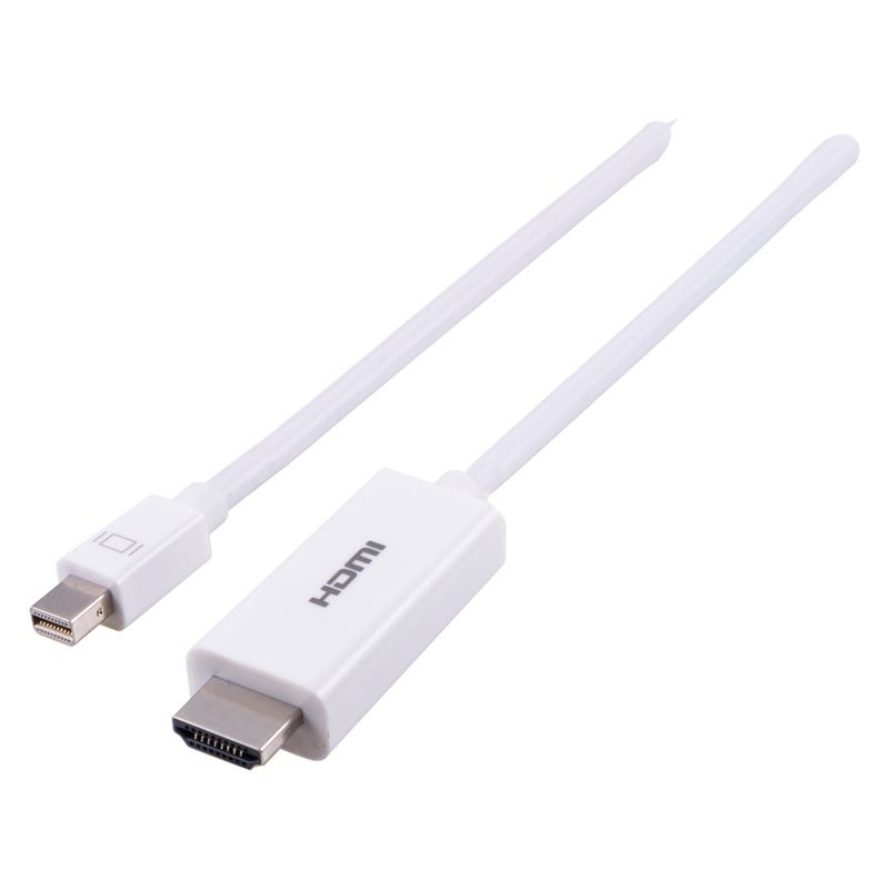 Philips 6' Mini DisplayPort to HDMI Cable - White, 1 of 8