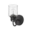 Z-Lite Kinsley 1 - Light Wall Light in  Matte Black - 3 of 4