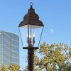 Livex Lighting Exeter 3 - Light Post Light in  Bronze - 4 of 4