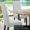 PiccoCasa Stretch Spandex Fabric Removable Washable Parsons Chair Slipcover - 2 of 4