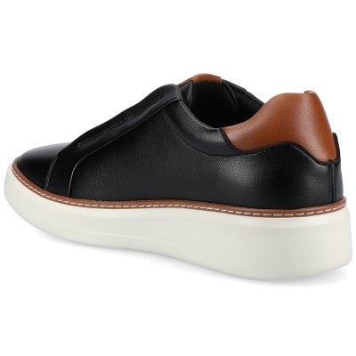 Vance Co. Vance Forbes Luxe Slip-on Low Top Sneaker, Black 9 — фото 7
