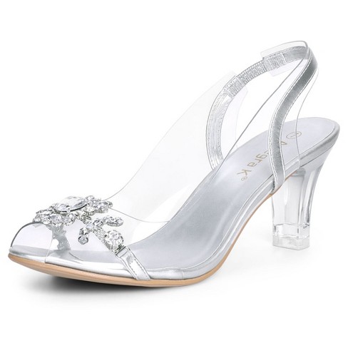 Target sale clear heels