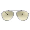 Burberry Oliver BE 3125 1003/8 Unisex Aviator Sunglasses Gunmetal 59mm - image 2 of 3