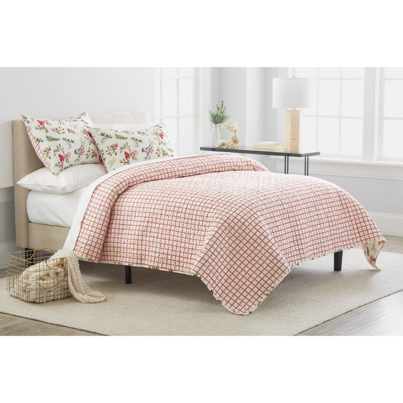 C&F Home Nature's Holiday Cotton Quilt Set  - Reversible and Machine Washable, 2 of 4