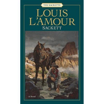 Sackett - (Sacketts) Large Print by  Louis L'Amour (Paperback)