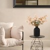 Attop Beige Fake Flowers Silk 10 Stems With Eucalyptus Artificial Mums Long Stem Tan Nude Cream Neutral Floral - 4 of 4
