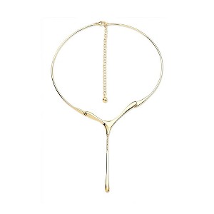 Lucy Quartermaine - One Drop Necklace Gold Vermeil - 1 of 4