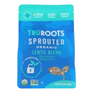 Truroots - Lentil Blend - Organic - Sprouted - Case of 6 - 10 oz - 1 of 3