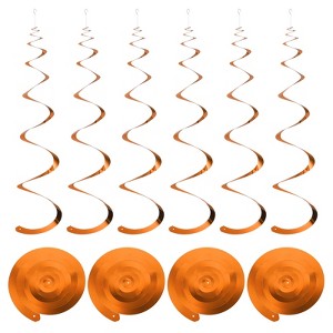Unique Bargains Party Hanging Decoration PVC Plastic Ceiling Streamers 30 Pcs - 1 of 4