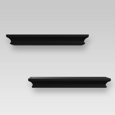 floating bookshelves target
