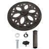 Patiojoy 18"Round Umbrella Base Stand Cast Iron Heavy Duty 23lbs - 4 of 4