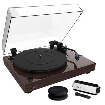 Fluance RT84 Reference Vinyl Turntable Record Player with Record Weight and Vinyl Cleaning Kit