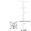EVERLY JEWELRY | Stud Earrings with Gemstone in Sterling Silver – Multiple Stone Options - 2 of 4