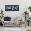 Stupell Industries Navy Blue Homestead Phrase, 48" x 20" - 2 of 4