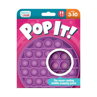 Chuckle & Roar Pop It! Fidget and Sensory Game - Purple