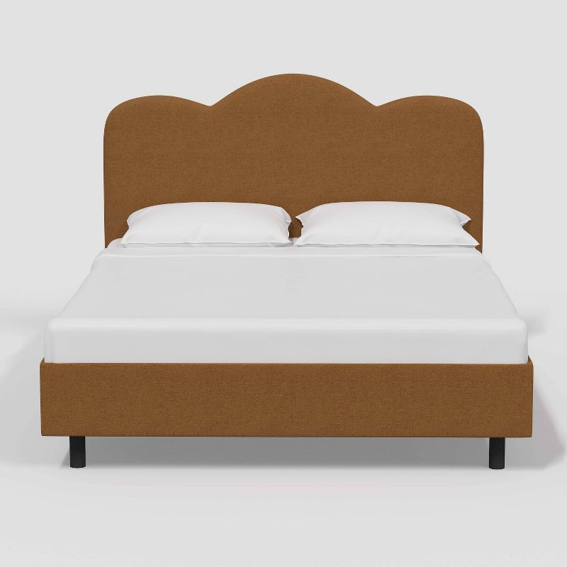 Lizzie Platform Bed in Textured Linen - Threshold™, 3 of 6