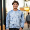 Dalix UFO Embroidered Washed Crewneck Sweatshirt Long Sleeve Fleece Cotton Mens - 3 of 4