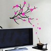 Slickblue Dancing Flowers Wall Art Decal – Waterproof Vinyl Stickers for Living Room, Bedroom & Home Decor (13x23.5") - 2 of 3