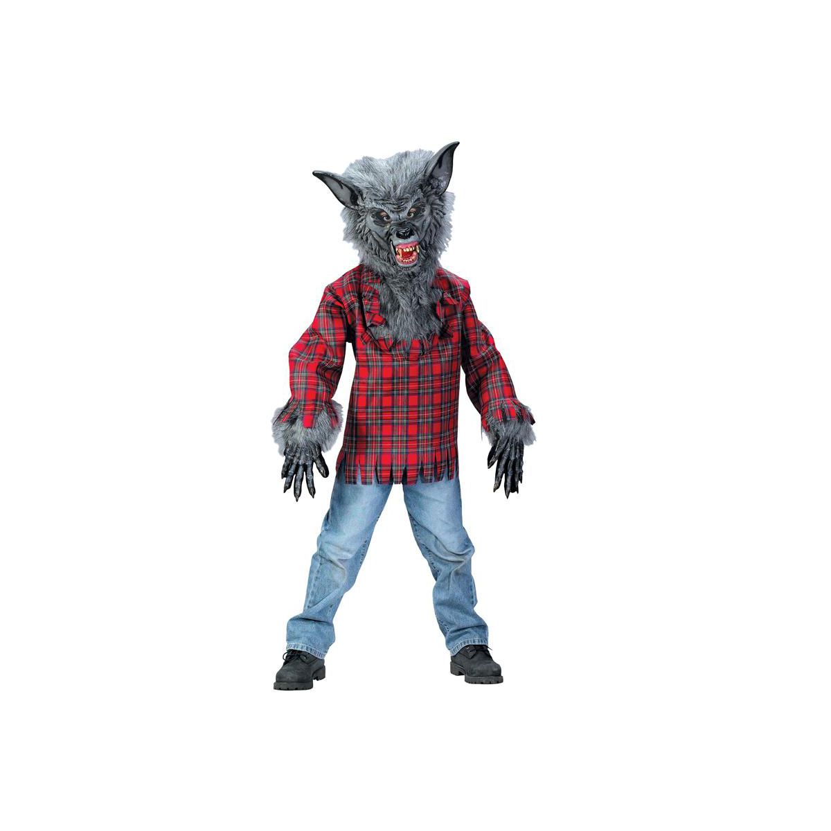 Fun World Werewolf Boys' Costume (Grey)