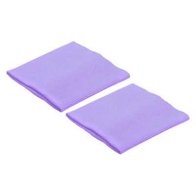 Unique Bargains Cotton Elastic Knitted Stretchy Fabric Knit Rib Stretch Tape Cuff Sleeve Waistband