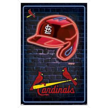 St. Louis Cardinals BUSCH STADIUM GAMEDAY MLB Premium Felt 17x26 WALL  BANNER