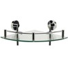ALFI AB9548 Polished Chrome Corner Mounted Double Glass Shower Shelf Bathroom Accessory - 4 of 4