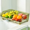 Dish Drying Rack For Kitchen Counter, Dish Rack With Automatic Drainage System, Rustproof Dish Drainer Tray With Detachable Utensil Holder - 4 of 4