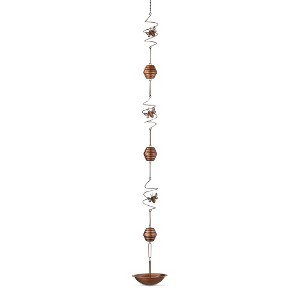 tagltd Buzzing Bee Rain Chain Downspout Outdoor Use 102 inches - 1 of 2