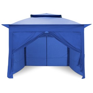 EAGLE PEAK 11x11 Pop-up Instant Gazebo Tent with 4 Sidewalls Outdoor Canopy Shelter with Carry Bag - 1 of 1