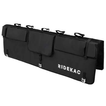 KAC Mid-Size and Compact Truck 54-Inch Tailgate Pad for 5 Mountain Road or Gravel Bikes with 2 Storage Pockets for Tools and Gears