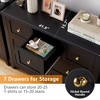 7 Drawers Dresser for Bedroom, Farmhouse Wood Dressers & Chest of Drawers for Clothes - 3 of 4