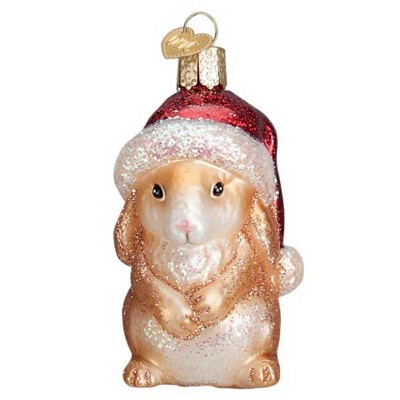Old World Christmas 3.25 In Standing Christmas Bunny Ornament Rabbit Tree Ornaments