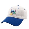 Disney Lilo & Stitch Adult Embroidered Stitch Pineapple Two Tone Dad Hat - 3 of 4