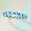 Ross-Simons 45.00 ct. t.w. Swiss and Sky Blue Topaz Bracelet in Sterling Silver - 3 of 4