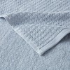 Chery Life Cotton Waffle Jacquard Antimicrobial Bath Towel 6 Piece Set - 3 of 4