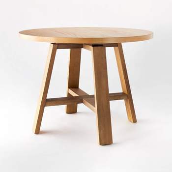 42" Linden Round Wood Dining Table - Threshold™ designed with Studio McGee